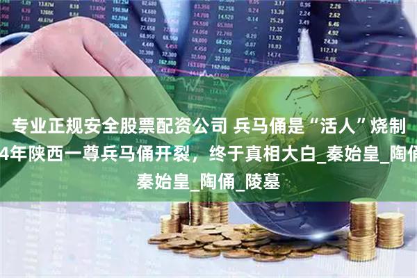 专业正规安全股票配资公司 兵马俑是“活人”烧制？1974年陕西一尊兵马俑开裂，终于真相大白_秦始皇_陶俑_陵墓